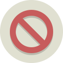 Denied,Block,No,No symbol,Stop,Universal no ok 